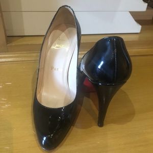 Black Patent Leather Christian Louboutin Heels